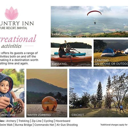 Country Inn Nature Resort Bhīm Tāl Esterno foto
